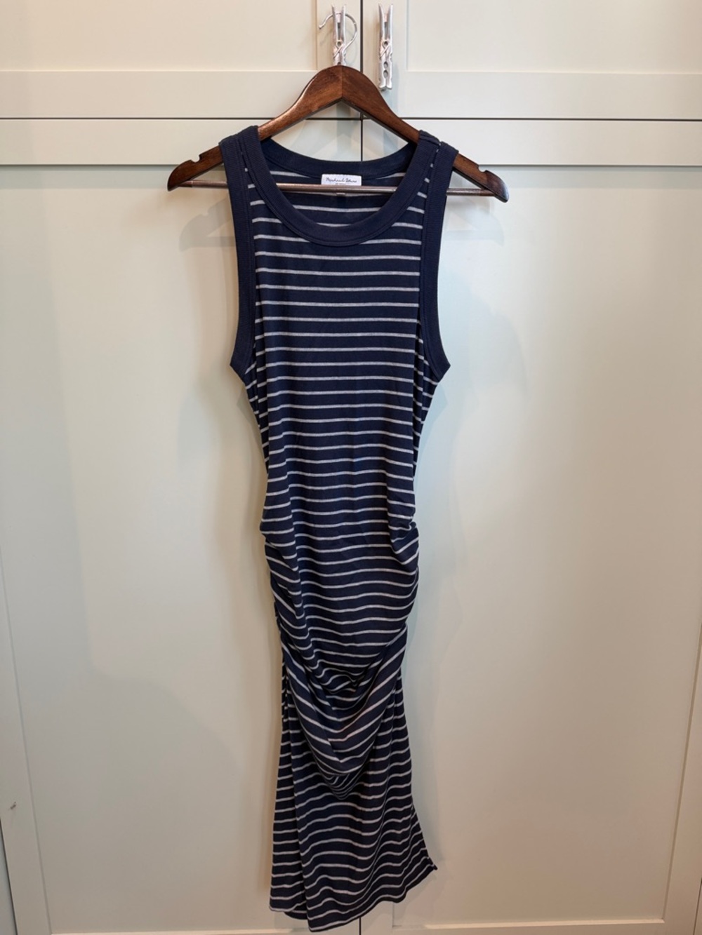 Michael Stars: Wren Ribbed Midi Dress - Picture 2 of 4